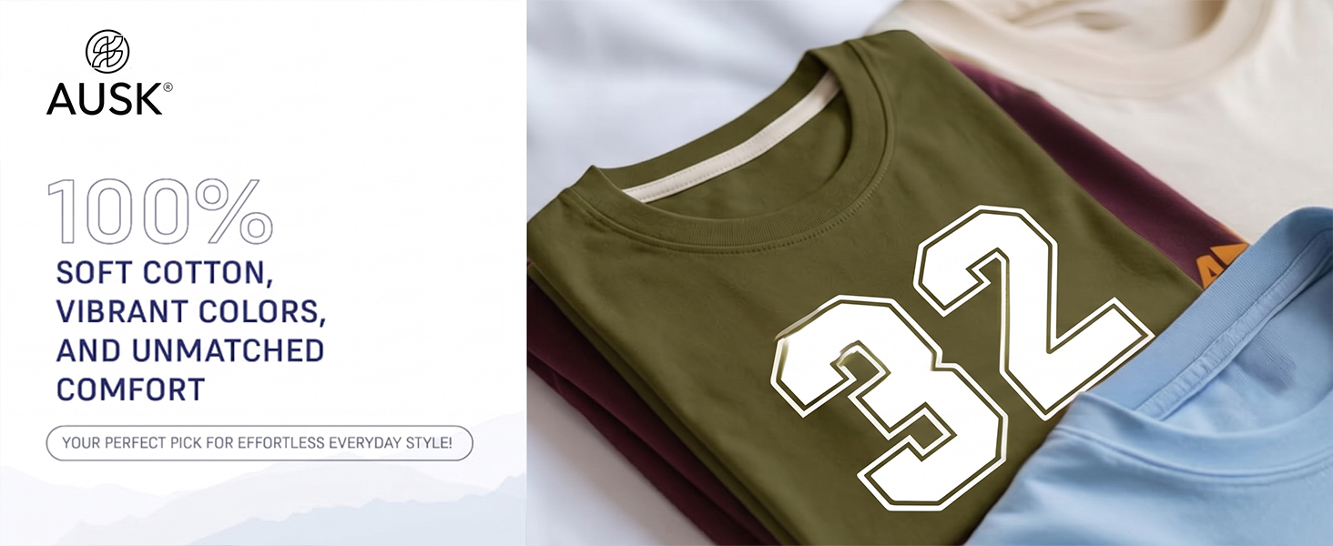 AUSK Baggy Hip-Hop T-Shirt for Men - Graphic Printed T Shirts || Oversized Men Tshirt || T-Shirts - Image 2
